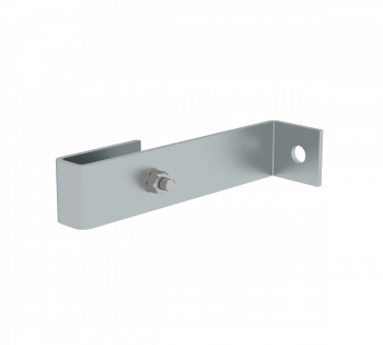 Starre Wandhalter für Schachtleitern, Set zur sicheren Befestigung an Beton oder Mauerwerk, robuste Stahlhalterung