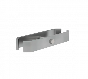 Eckverbinder aus verzinktem Stahl zur Verstärkung der Längs- und Stirnseite von Grundpodesten 800/1.000 mm.