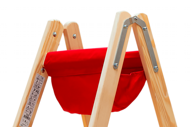 Seitlich geschlossene Werkzeugtasche aus Baumwolle für Alu- und Holzleitern